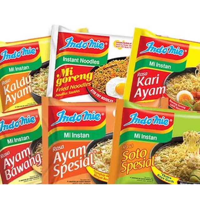 

Indomie Instant Goreng Kuah Kari Ayam Soto Bawang Sambal Matah Satuan Pasar Murah Jakarta