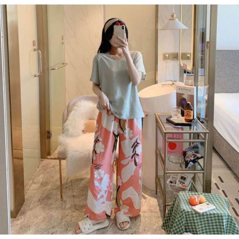 Celana kulot wanita katun rayon part 2