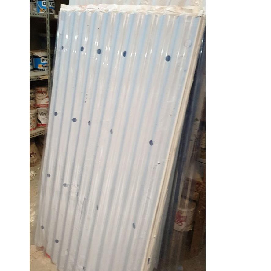Langsung Dibeli 9.9  Atap Fiber Neo PVC Roofing Fiberglass Ukuran 1,5m 150cm **