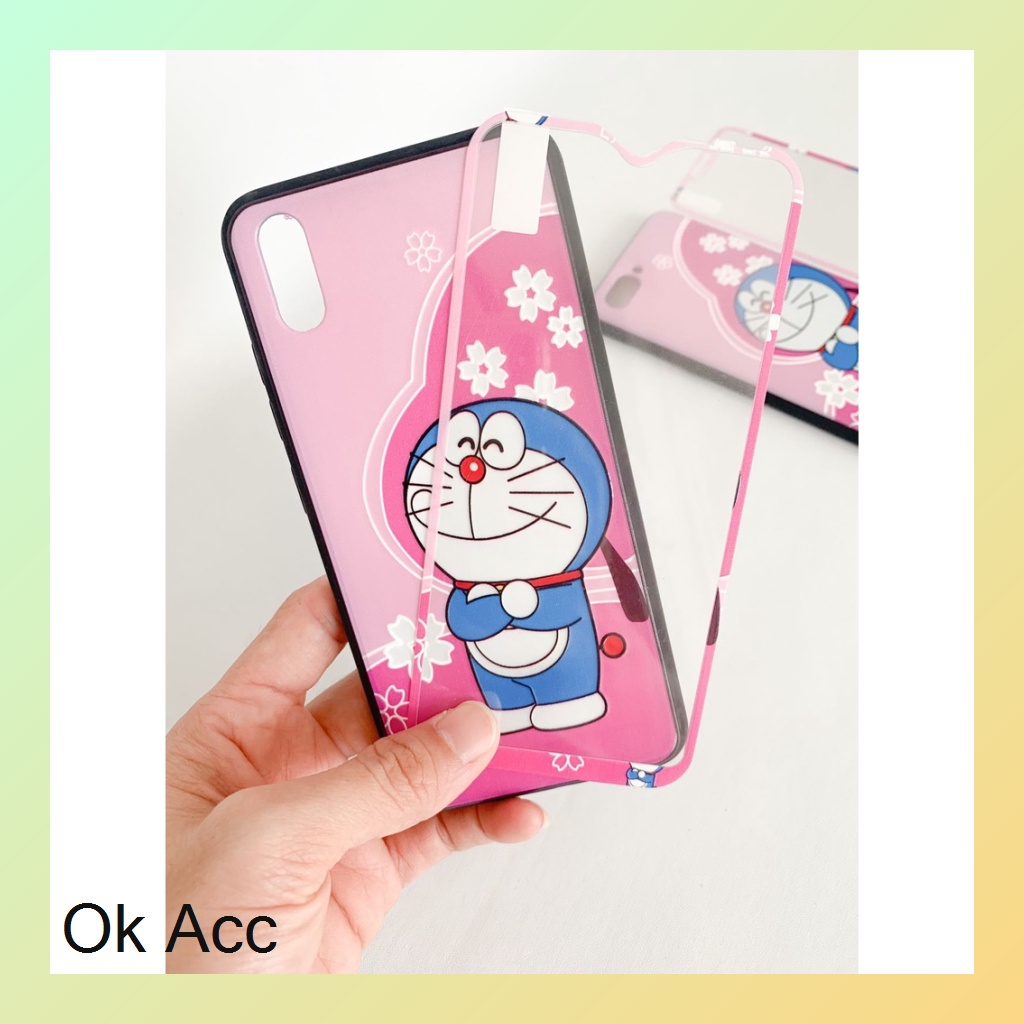 BARU CASE BONUS TG Kaca karakter Oppo A1k,Realme C2 A31 A33/A53 A37/Neo 9 A3S/C1 A5S/A7/A12/A11K/2 pro/U1/U2 5/5i/5S/C3 C17/7i C12 C15 Samsung j2 Prime vivo y11/y12/y15/y17 y20/y20i/y20s/y12s y30/y30i/y50 y91/y93/y95 y91C Redmi 3S,4A,5A,8A,9A,9C HCTG 20