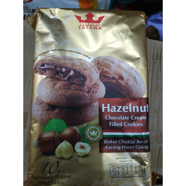 

HAZELNUT CHOCOLATE CREAM FILLED COOKIES PRODUCT IMPORT MALAYSIA