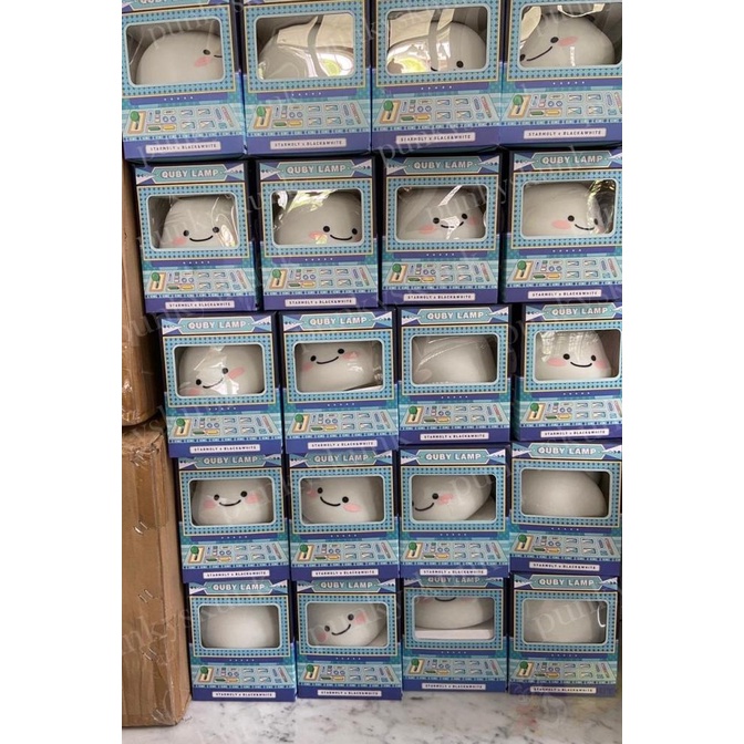 Lampu Tidur si Pentol Quby Star Moly Soft Head Touch Dimmer Original