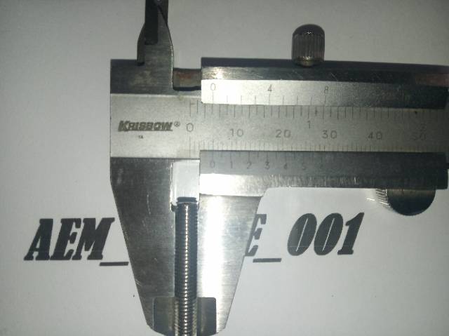 L tanam M5 x 30 (3cm) stainless 304