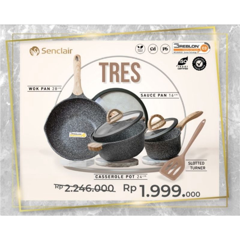 SENCLAIR ADAMO SERIES- PAKET TRES.