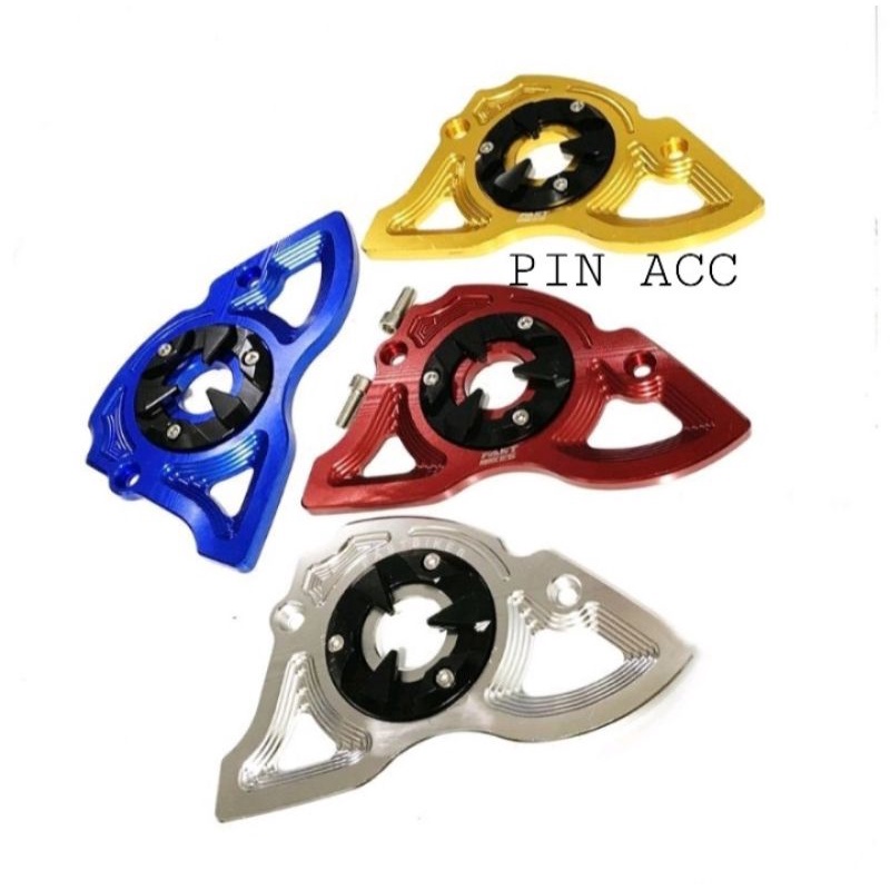 Cover Gear Depan CNC Yamaha Xabre - Vixion - R15 - R25 - MxKing - DLL Tutup Depan Gear Full CNC