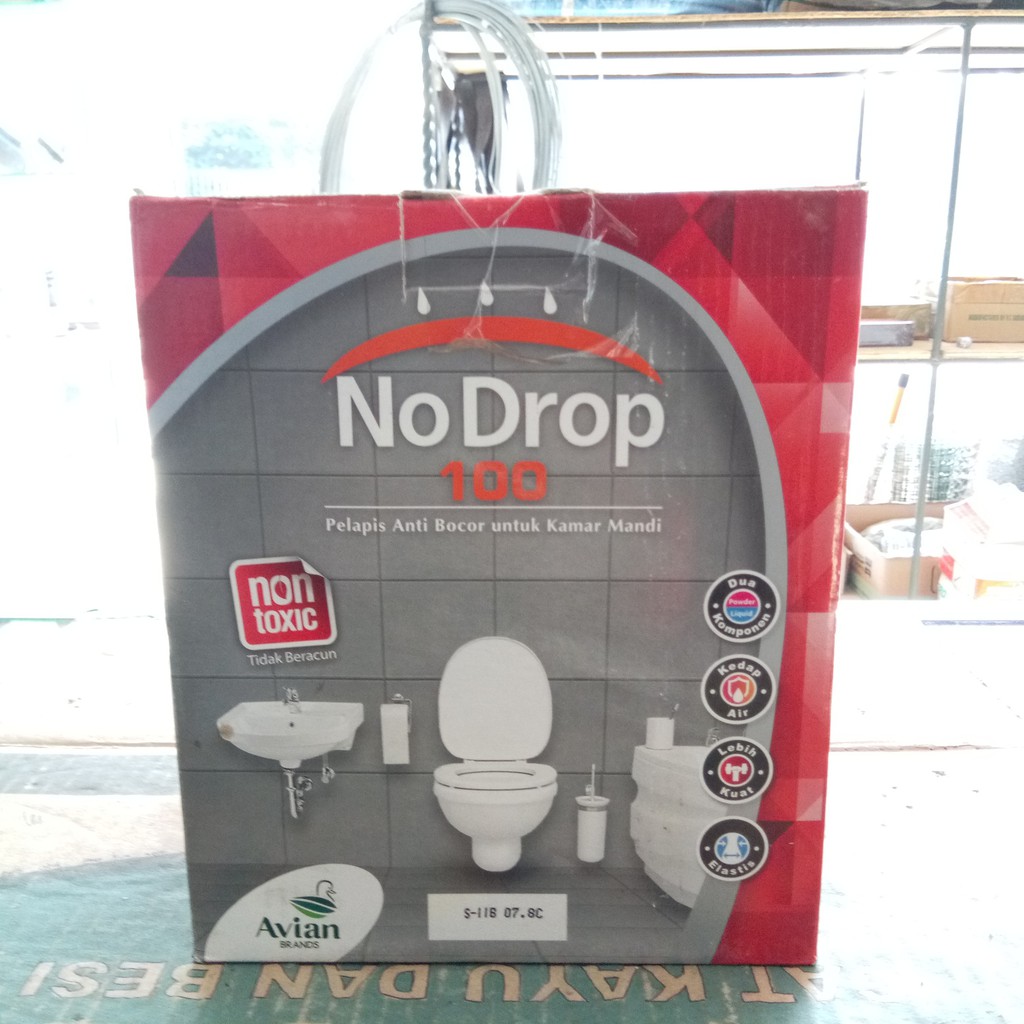 NoDrop 100 Pelapis Anti Bocor untuk Kamar Mandi