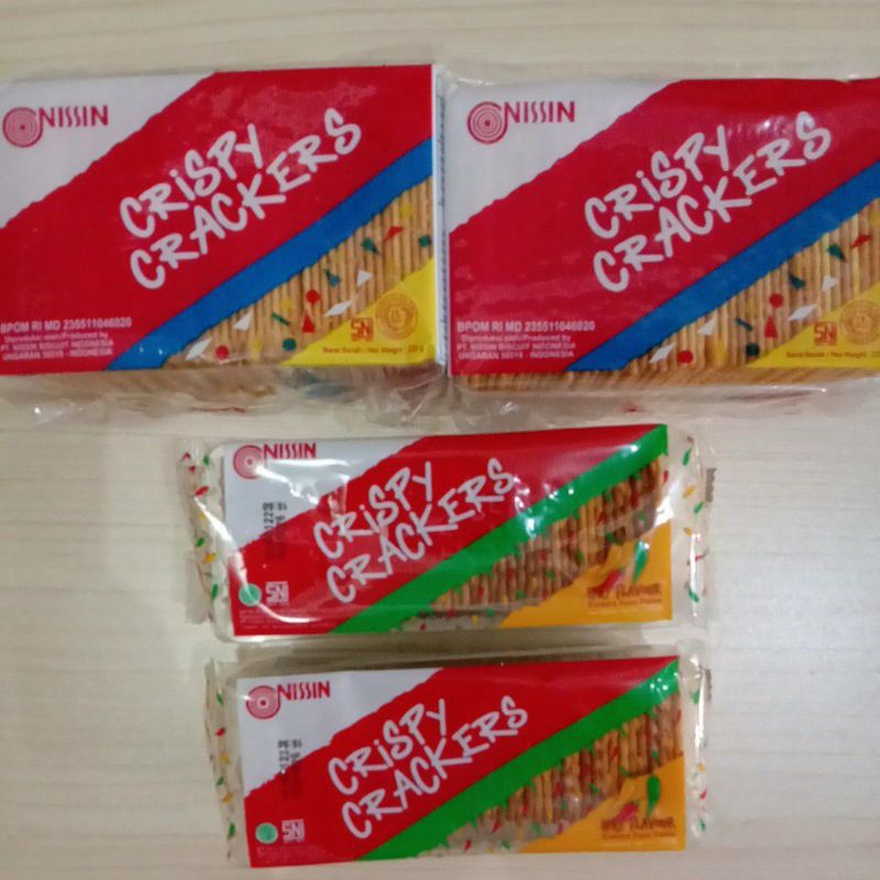 

Nissin Crispy Crackers 225g / Nisin crispy spicy 140g