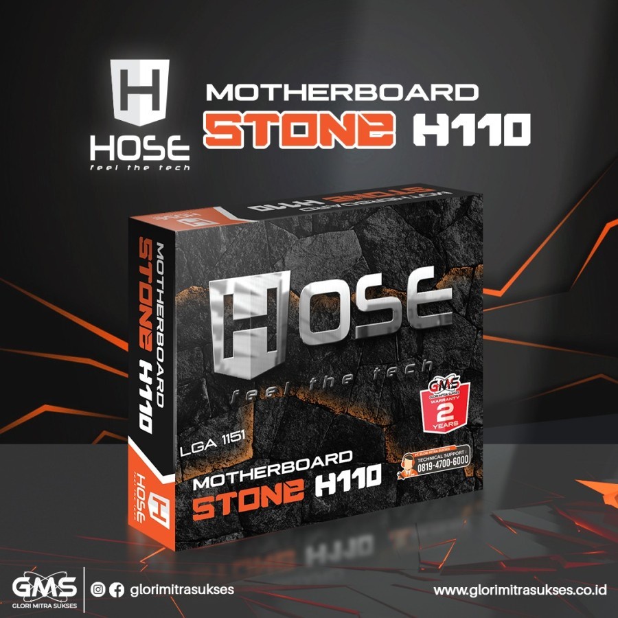 Hose Stone H110 / Hose H110 / Mainboard H110 / Mobo H110