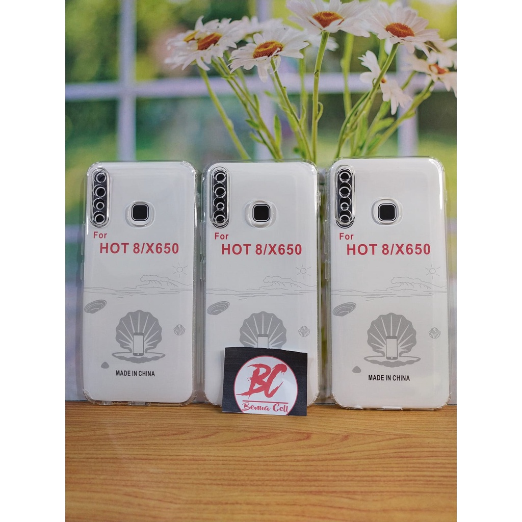 INFINIX HOT 10S, HOT 8 - SOFTCASE CLEAR HD PREMIUN INFINIT HOT 10S, INFINIT HOT 8 - BC