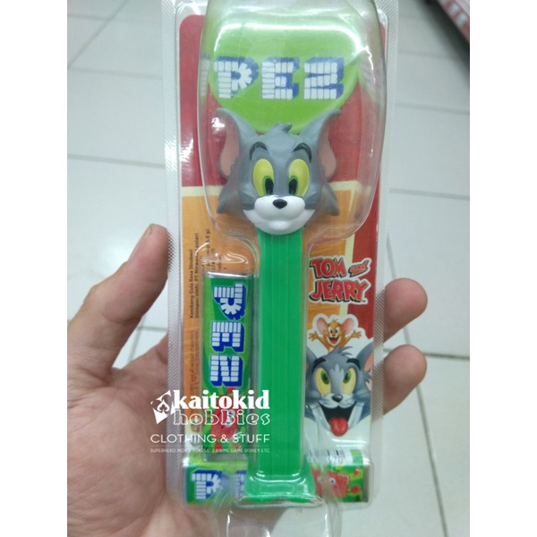 

PEZ TOM & JERRY (Tom) Candy Dispenser Permen Unik Lucu dari Alfamidi Alfamart Indomaret