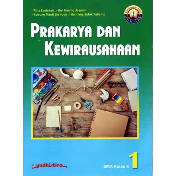 

buku prakarya SMa kelas 10 penerbit yudistira