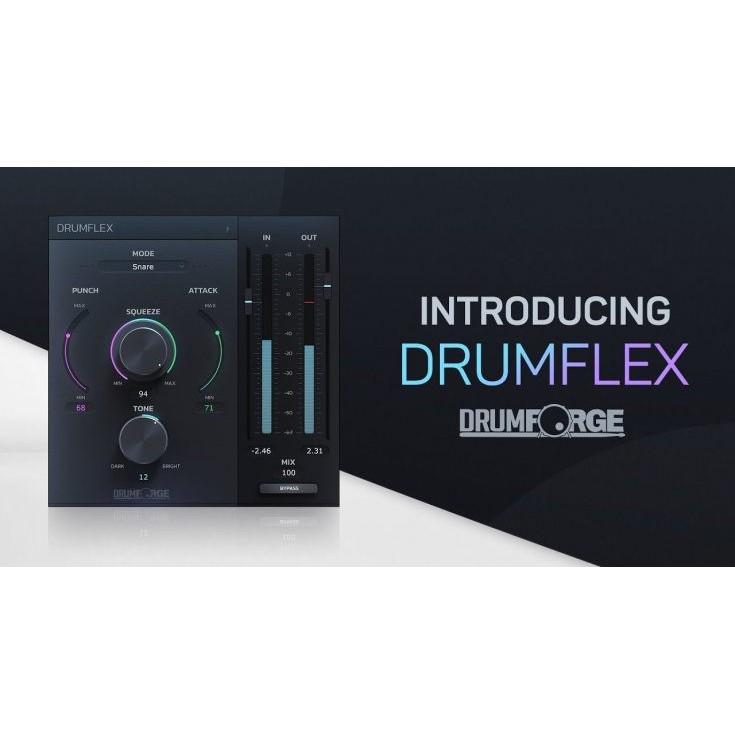 Plugin - Drumforge Drumflex (vst finishing untuk mixing drum) Windows