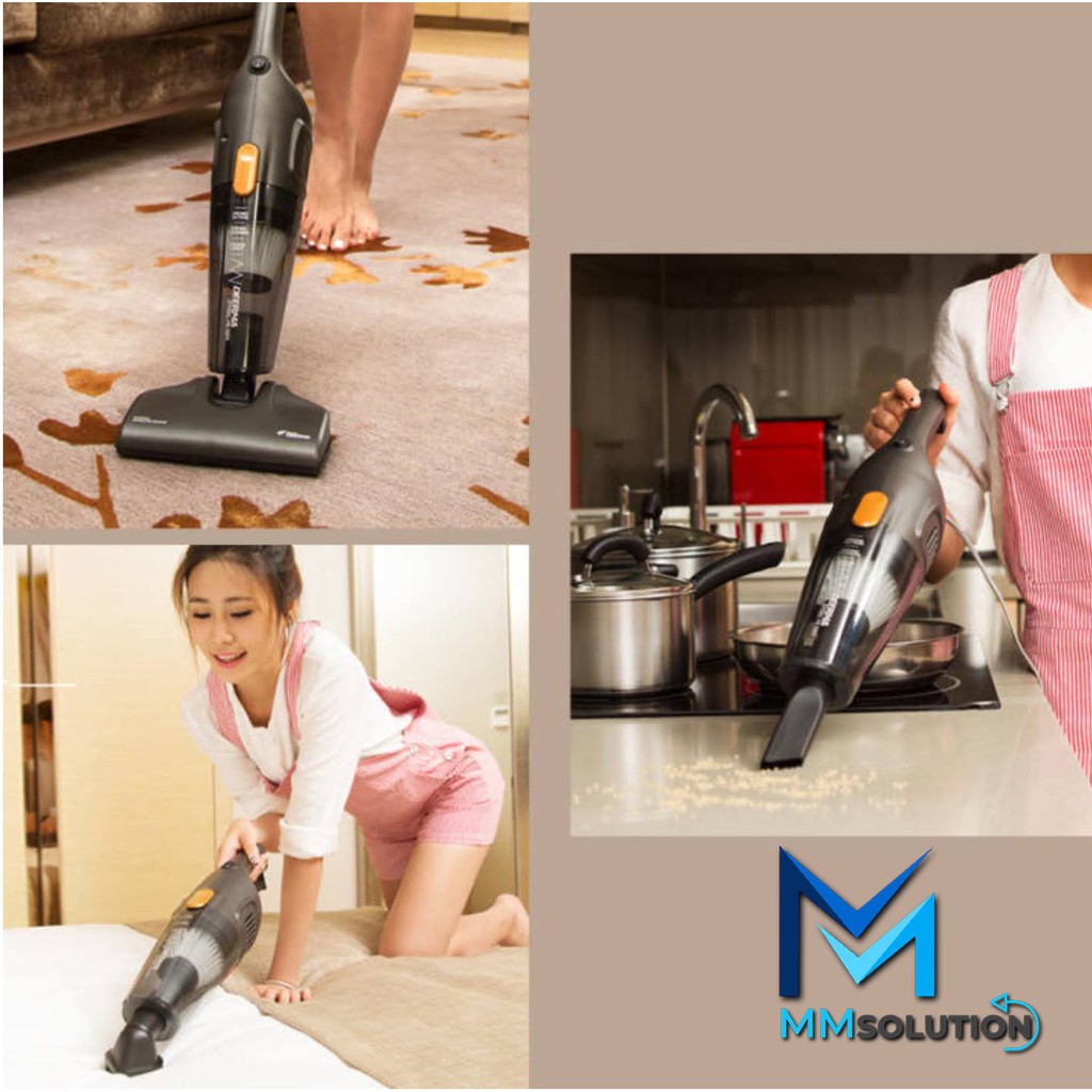 Deerma DX115C / DX118C Portable Handheld Vacuum Cleaner Household Silent Strong / Vacum Cleaner / Penyedot Debu