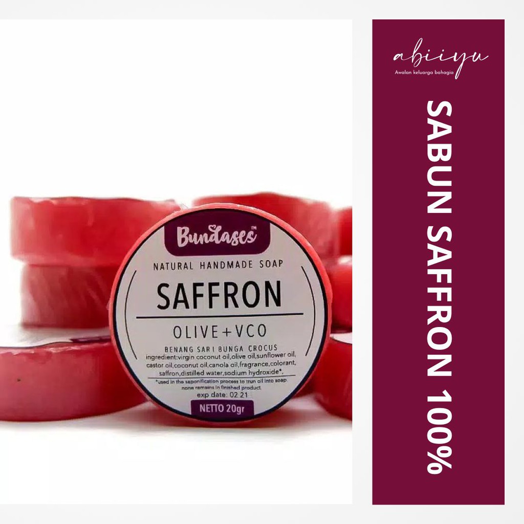 SABUN SAFFRON - Original 100% | Sabun Saffron VCO