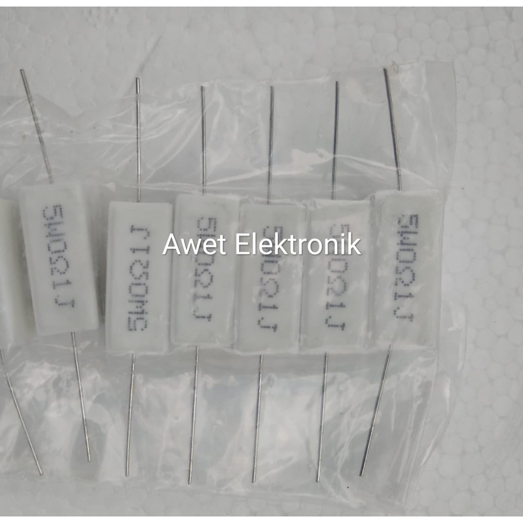 resistor 1r 5w resistor 1R 5W resistor 1 ohm 5watt