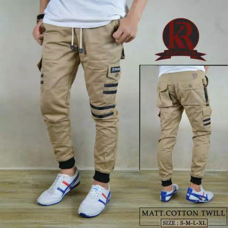 CELANA JOGER CARGO SWEATPANTS