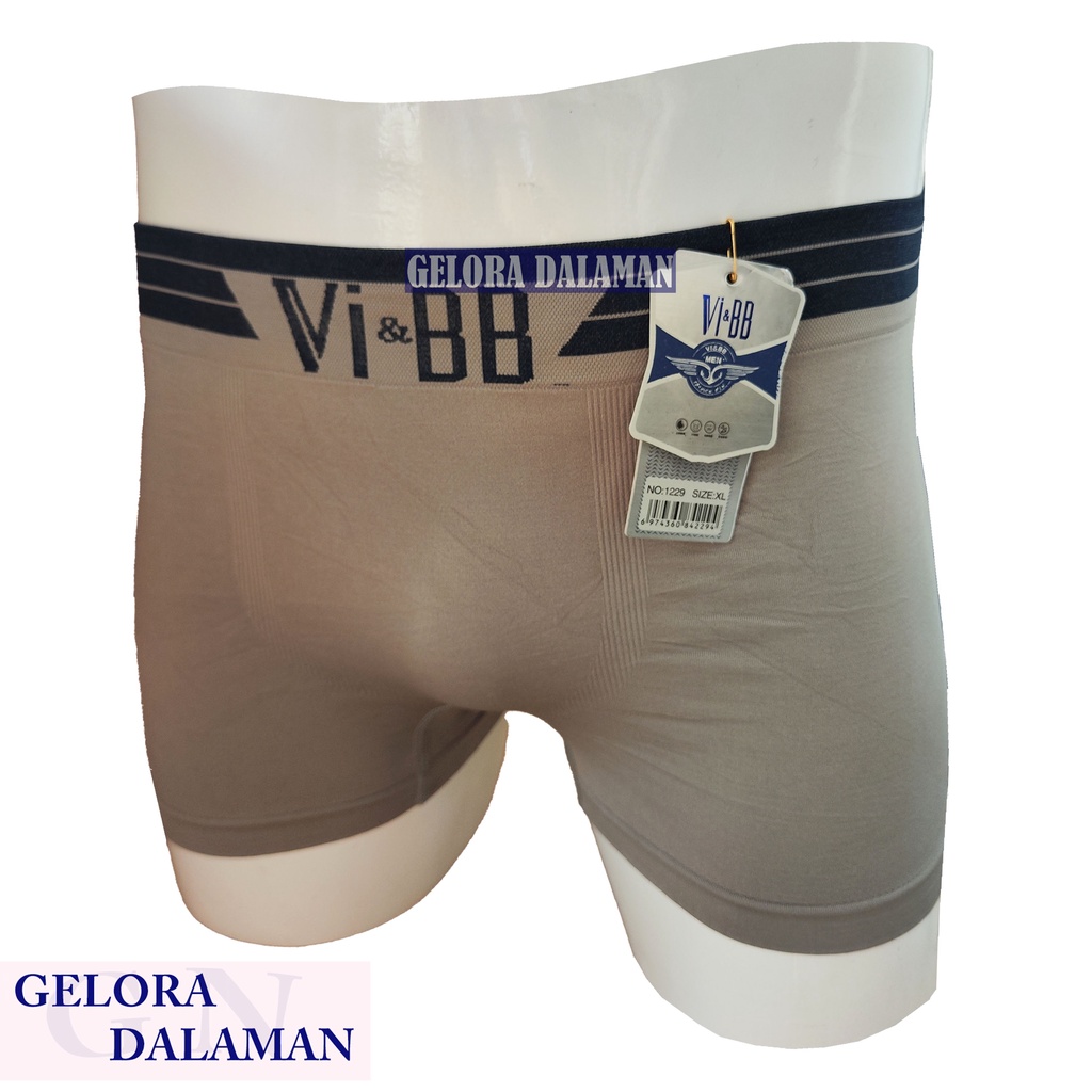 6Pcs Celana Dalam Boxer Pria Dewasa