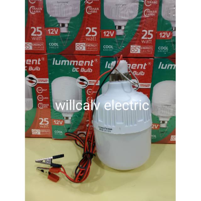 LAMPU LED LUMMENT DC 12V 25W 25WATT 25 W - LAMPU LED DC 12V LUMMENT 25W 25WATT 25 W CAHAYA PUTIH