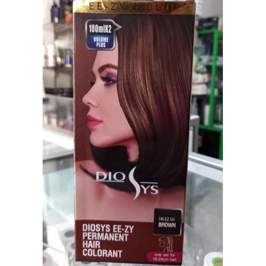 Diosys EE - ZY Permanent Hair Colorant 100mL - Brown