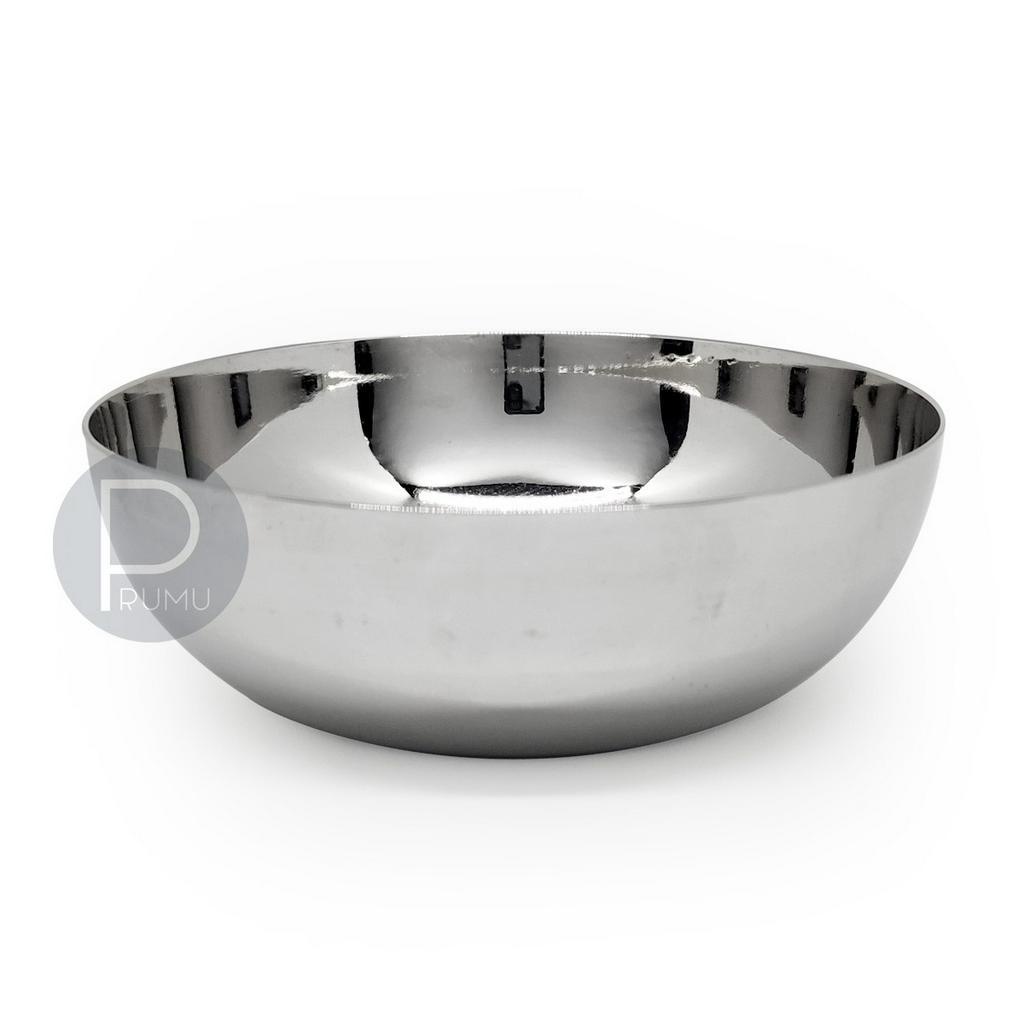 Mangkok Stainless Kecil 10 cm - Korean Rice Bowl - Mangkok Nasi - Mangkok Stenlis - Daisy