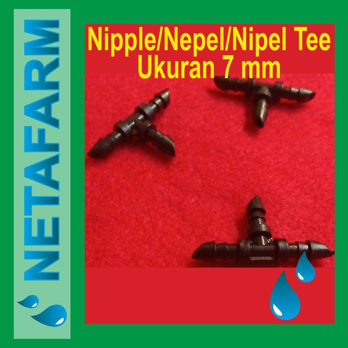 Nipple/Nepel/Nipel Tee 7 mm
