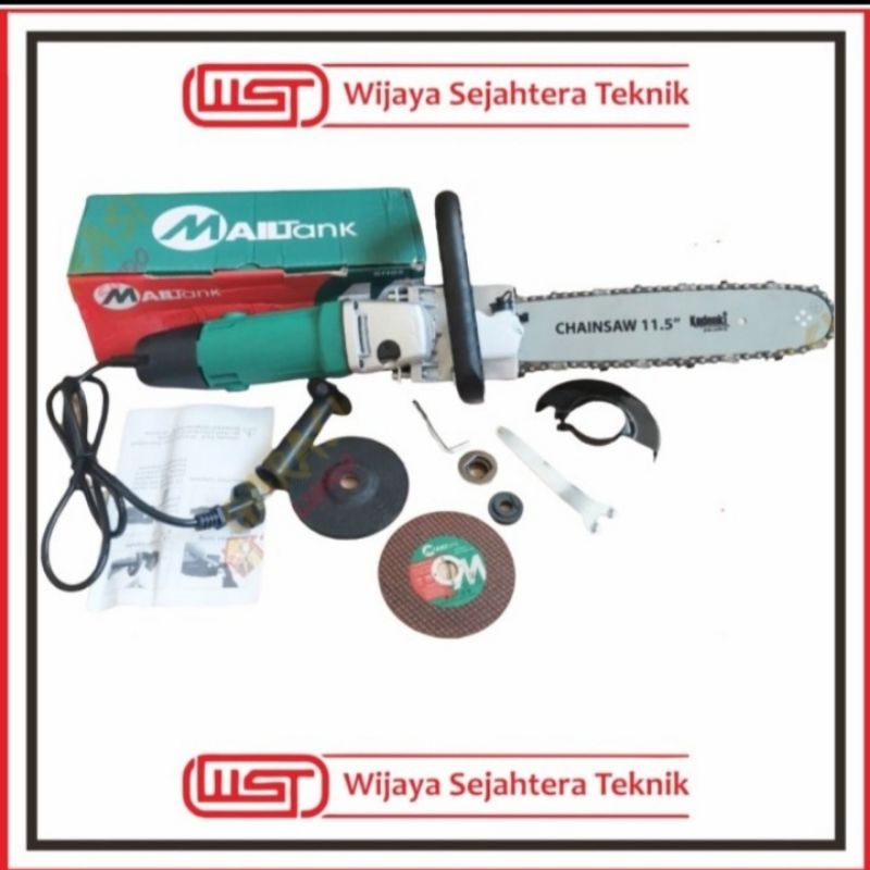 MESIN GERGAJI KAYU CHAINSAW MINI MESIN GERINDA KOMPLIT CHAINSAW