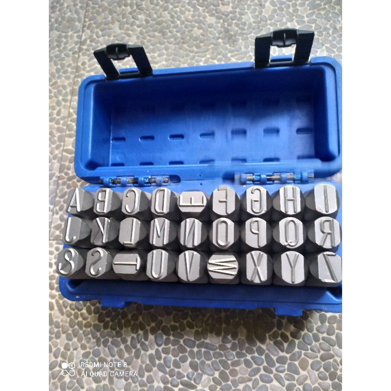 

KETOK HURUF ukuran 20mm / (A-Z) LETTER STAMP PUNCH 20 mm MERK MASUS
