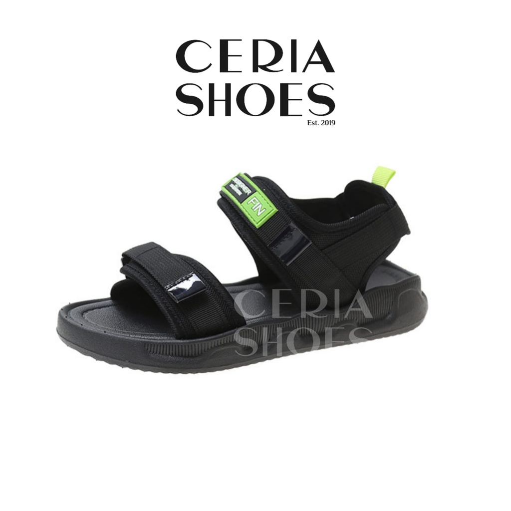 PVC Sandal Gunung Wanita Bahan Rubber Korean Import Non-Slip Sole Summer Jelly Sandals Jennie