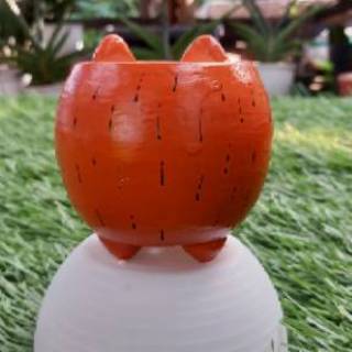  Pot  kaktus  sukulen pot  lukis  clay pot  lukis  pot  