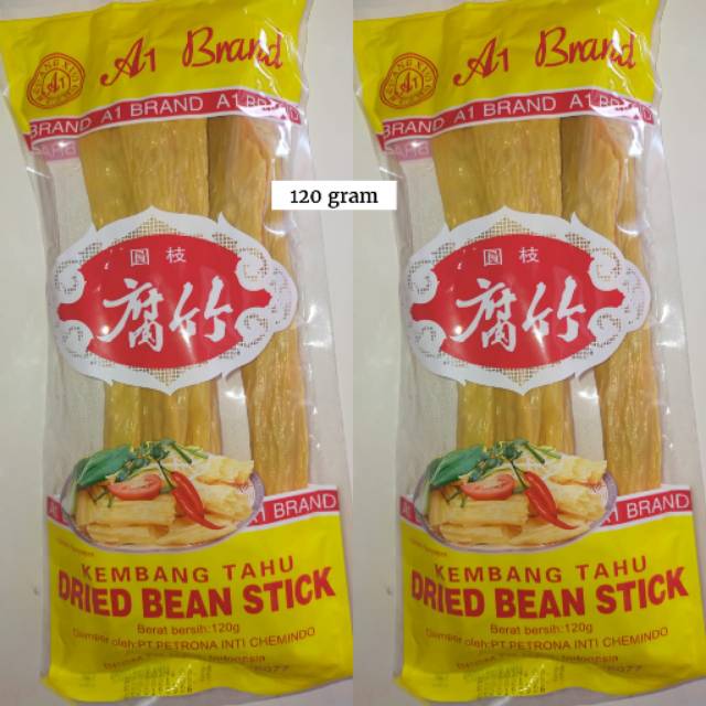 

KEMBANG TAHU A1 BRAND / DRIED BEAN STICK / HUKI / FUCUK / Kembang Tahu Kering