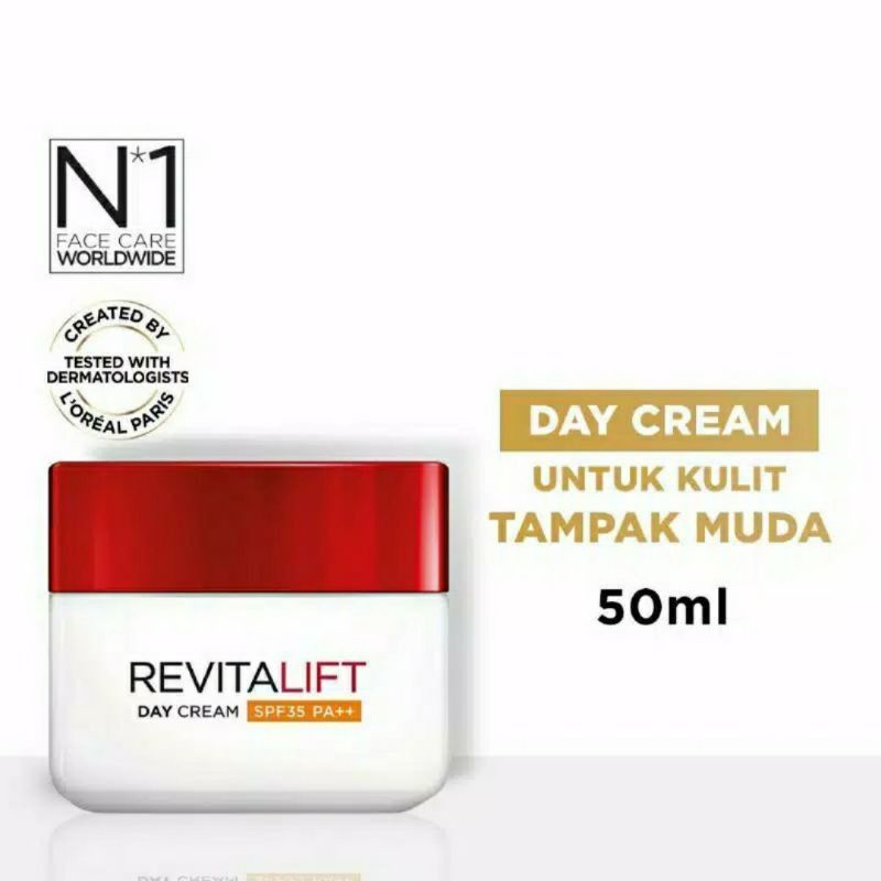 LOREAL Revitalift Day Cream SPF35 PA ++ 20ML - 50ML Night Cream Revitalift Loreal