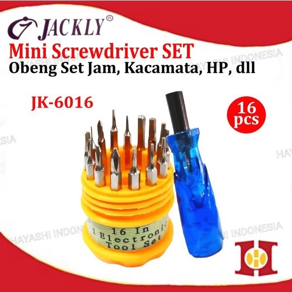 Obeng Set Magnet Service Jam Kacamata HP Handphone PC Computer Laptop