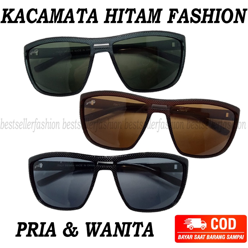 kacamata Hitam Pria Wanita Unisex Kaca mata Gaya Fashion Korea Sunglasses Unisex Model Premium Terbaru