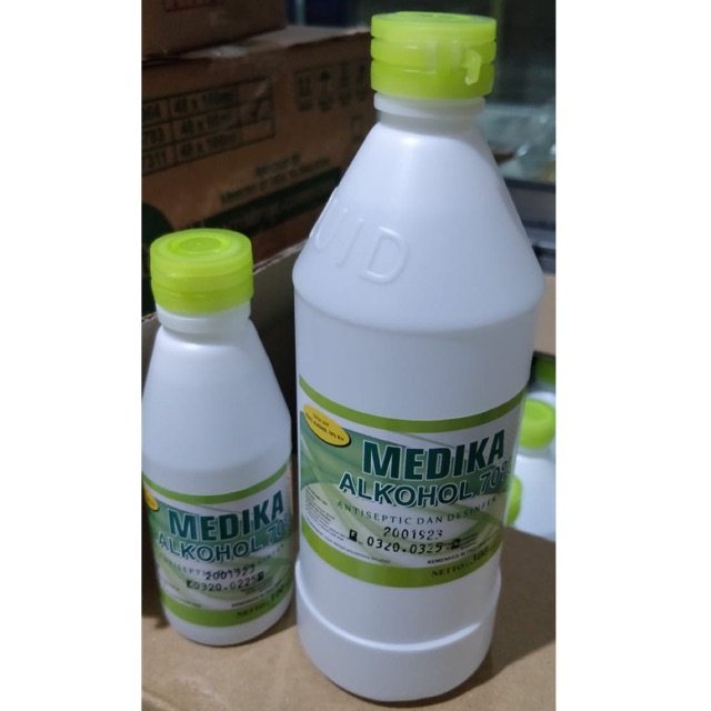 Ready stok! MEDIKA Alkohol 70% | 100ml 300ml