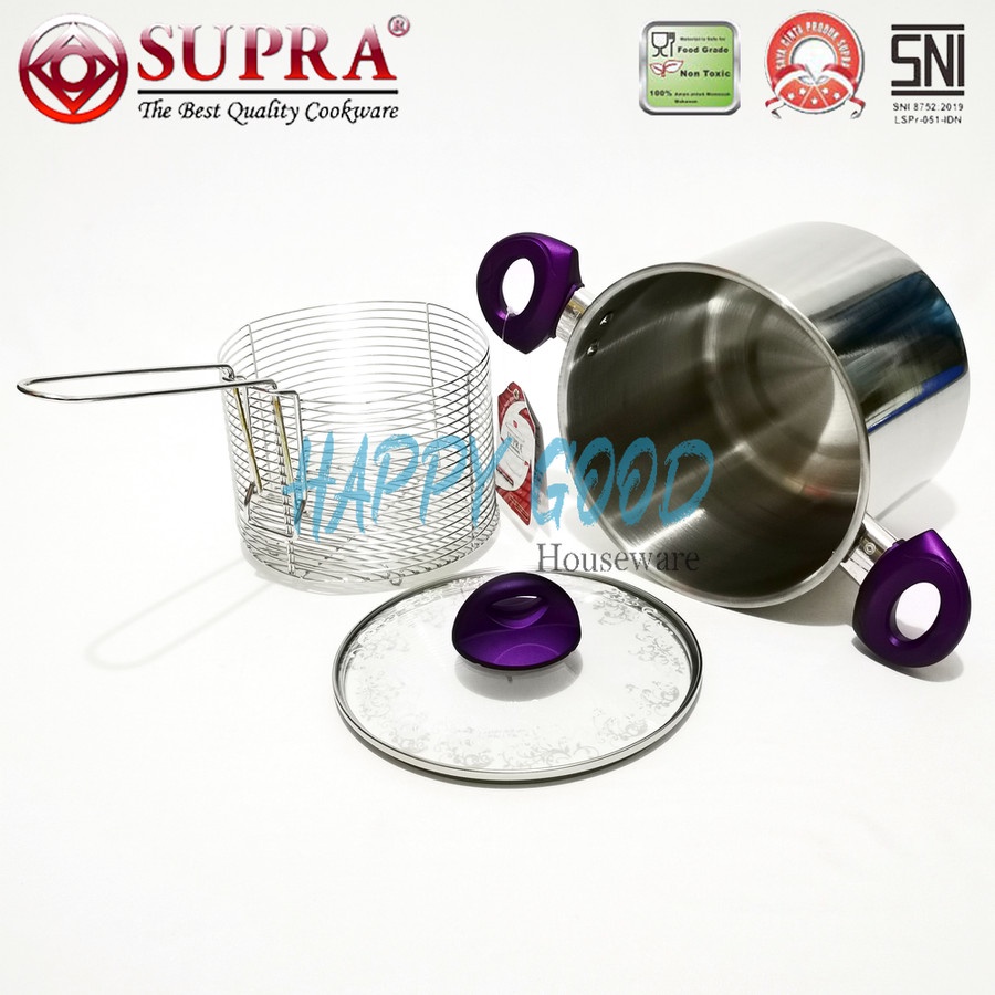 SUPRA Rosemary Essential Teflon Set Panci 8 pcs