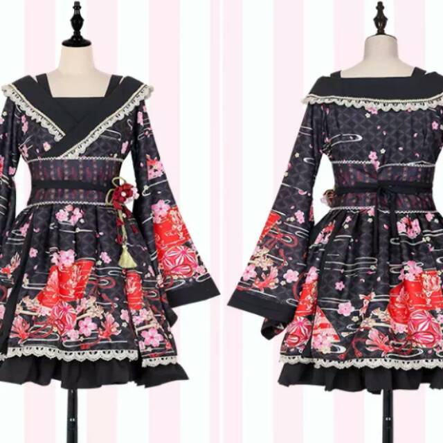 Dress Lolita Gaya Jepang Taobao