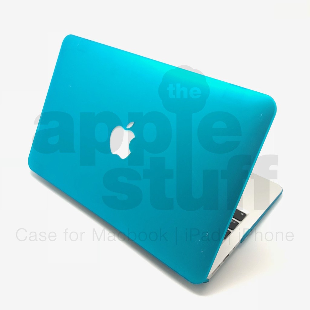 Macbook Case Matte Aqua Blue