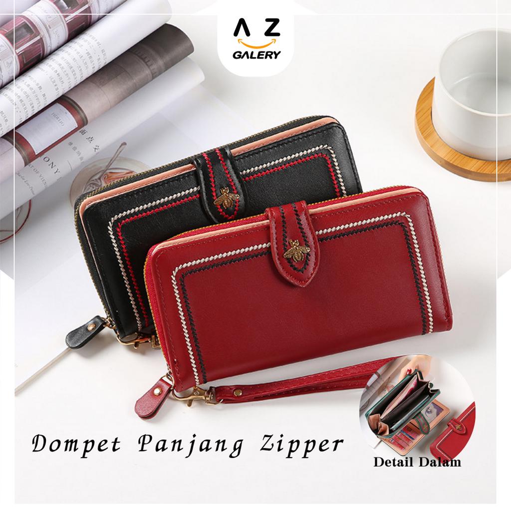 Dompet Lipat Wanita Dompet Kulit Sintesis Dompet Kartu Wanita Fashion Korea Style Import Azgalery D67