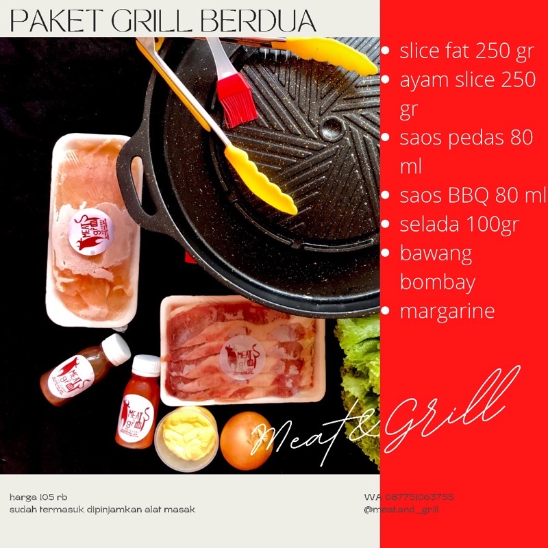 

Paket grill berdua