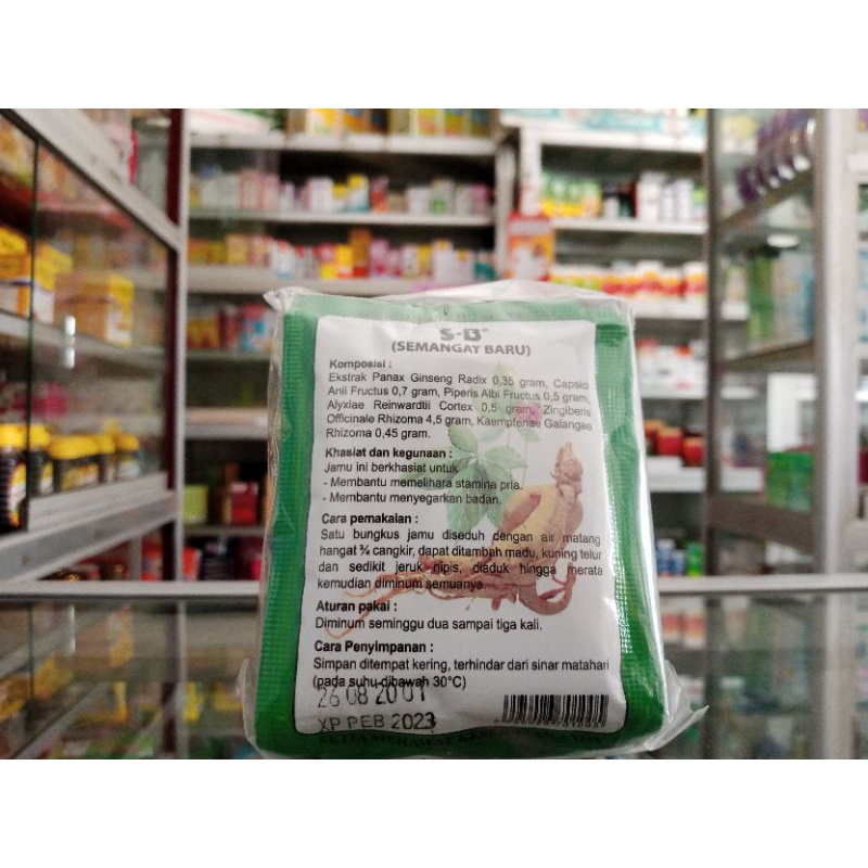 JAMU SEMANGAT BARU IBU TJIPTO SACHET - ED 01/2025
