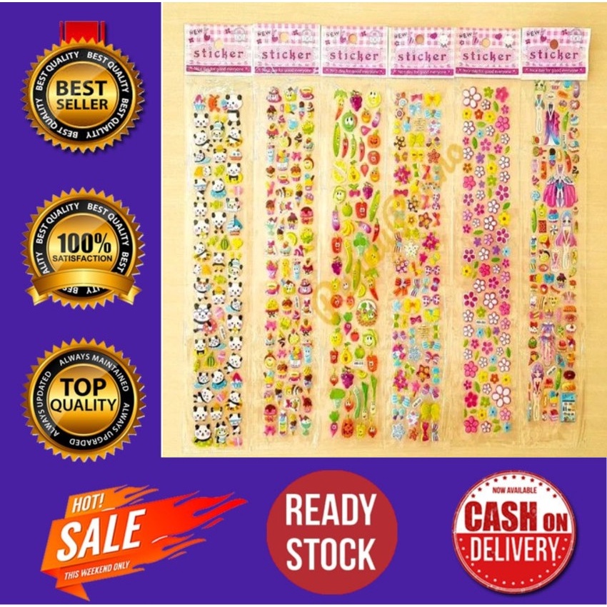 

FZ -- Stiker Anak Motif Karakter