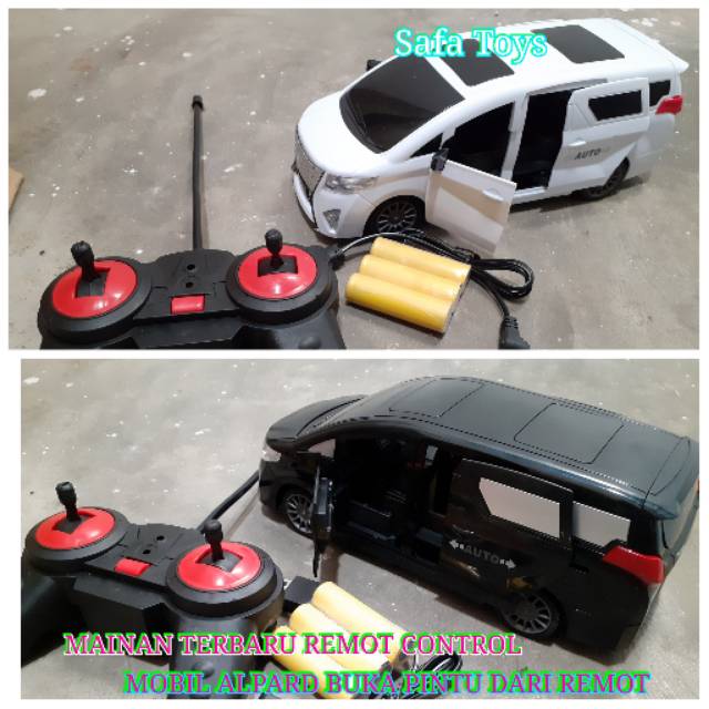 RC Mobil Alphard Buka Pintu Dari Remot Control free baterai remot 2biji