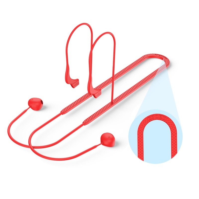 Btsg Tali Antilost Untuk BeatsStudio Bud Earphone Lanyard Gantung Leher Tali Soft Cord