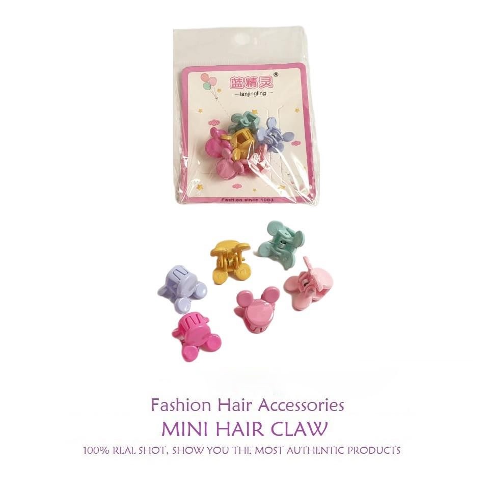 [6pcs] JEDAI MINI Set isi 6pcs/ Jepit Rambut Anak Kecil Perempuan Lucu Imut korea/ Jepitan Poni Rambut Mini / Jepit Rambut Baby Import