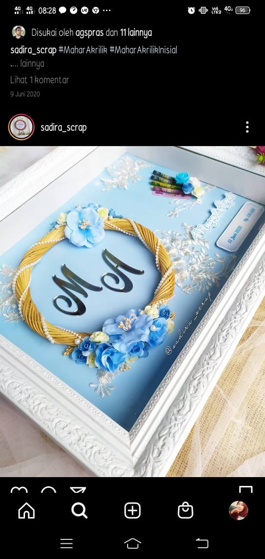 Ring Rotan Diameter 20cm