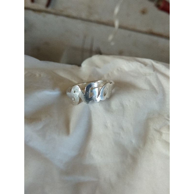 cincin ukir nama