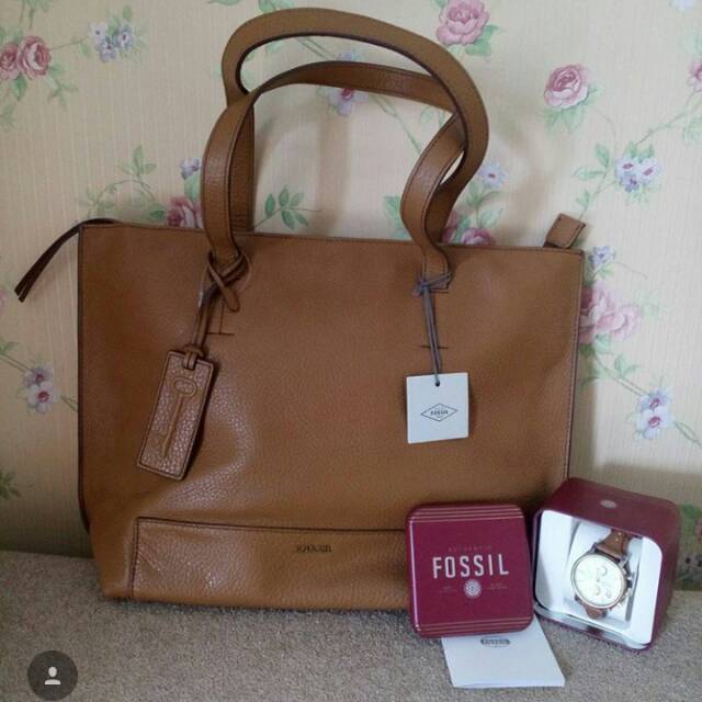 tas fossil madison brown preloved