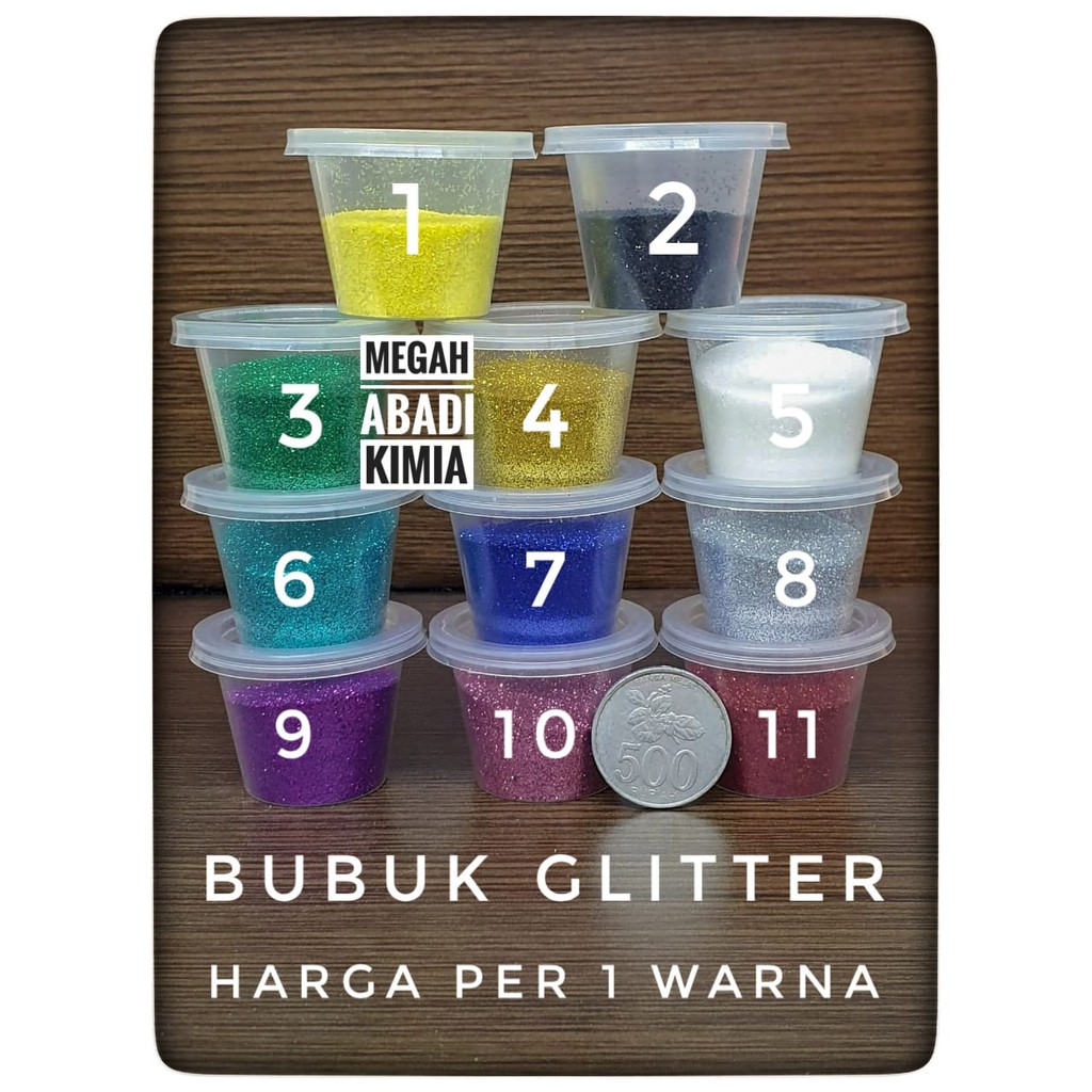 Bubuk glitter / glitter powder / serbuk glitter / 10 gram