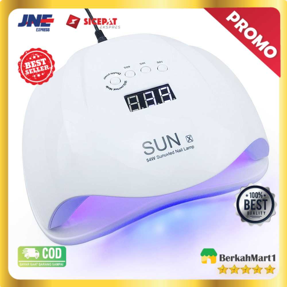 RainSolid Pengering Kutek Kuku UV LED Nail Dryer 54W - SUN-X