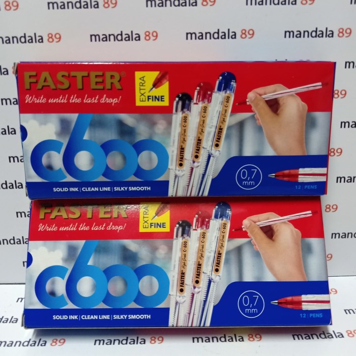 

Hemat Ballpoint Faster C.600 Buka Tutup Gilaa!!!